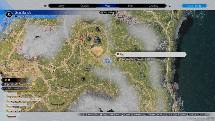 Location of a PLAY ARTS figure in Final Fantasy 7 Rebirth