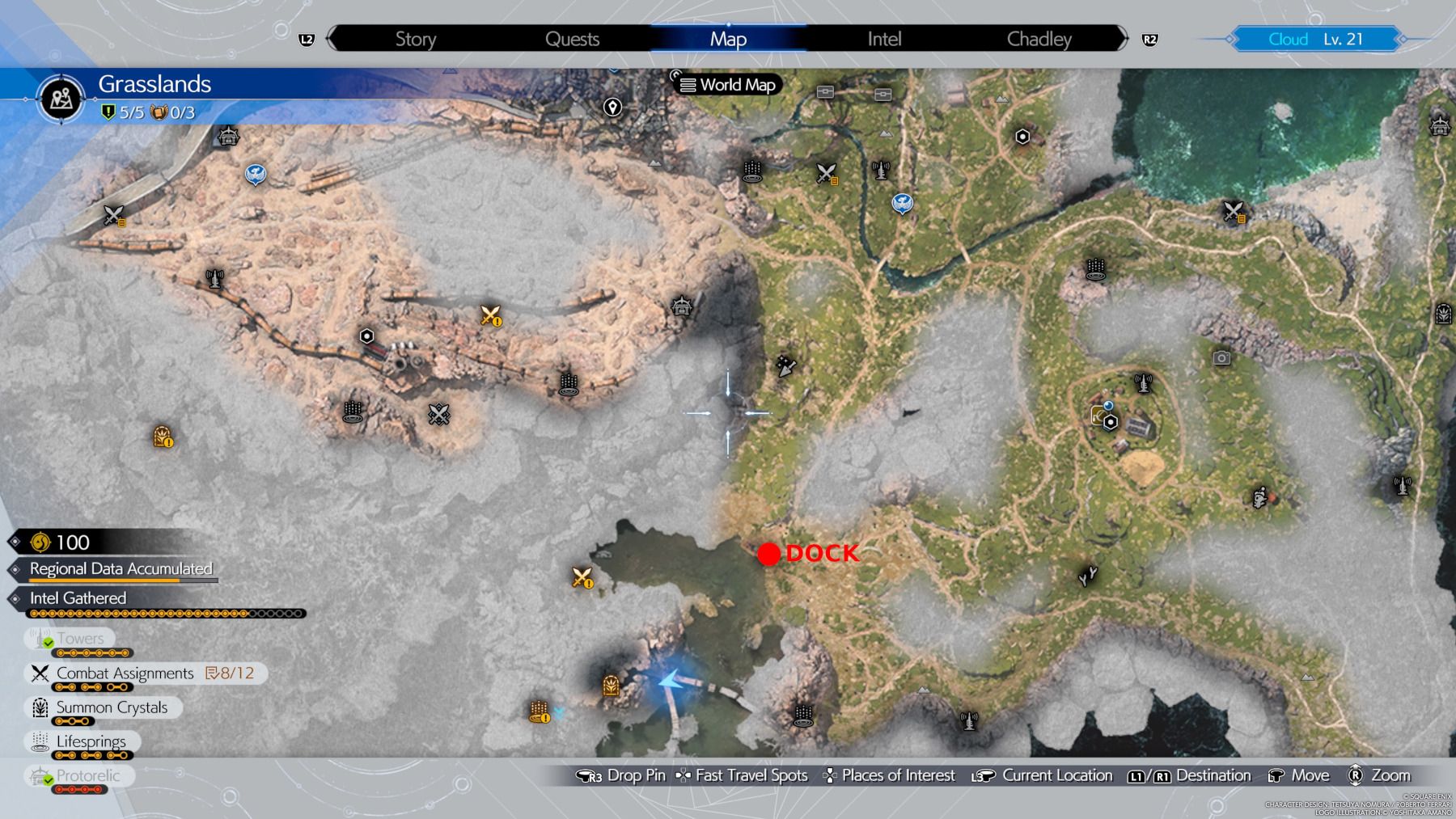 ff7 rebirth divine intel 2 grasslands dock map - With respect to where fans should go next, there is an Expedition Intel situated very near Divine Intel 2