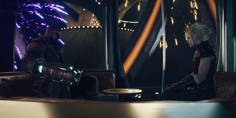 Barret and Cloud in Final Fantasy 7 Rebirth