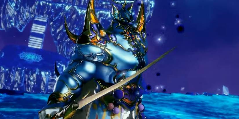 exdeath holding a sword