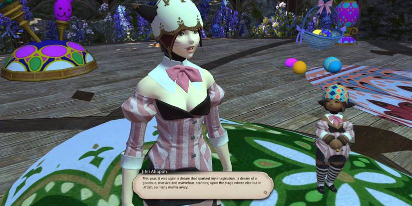 Starting Peatie quest in Final Fantasy 14