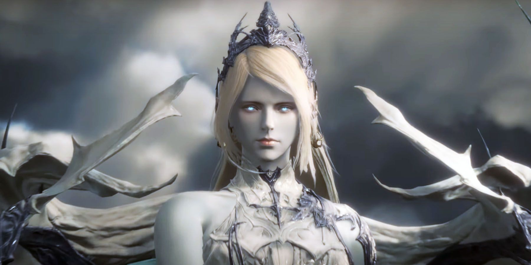 A screenshot of Shiva in Final Fantasy 16.