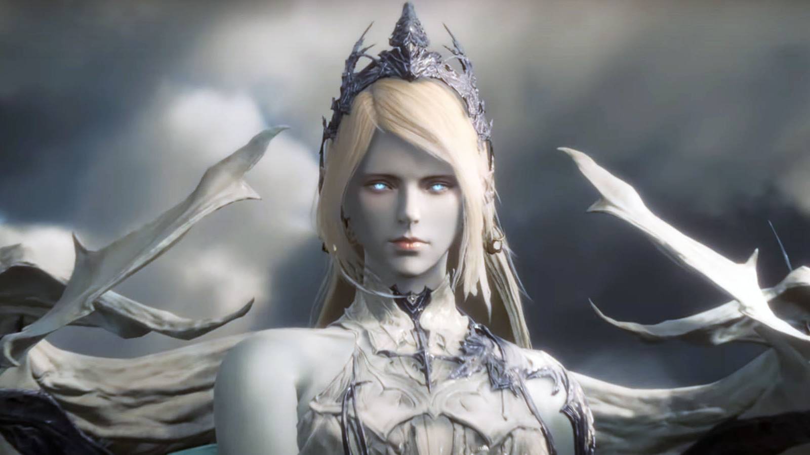 A screenshot of Shiva in Final Fantasy 16.
