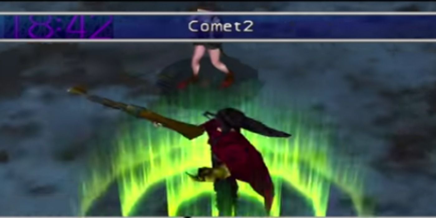 Final Fantasy 7 Vincent casting Comet2