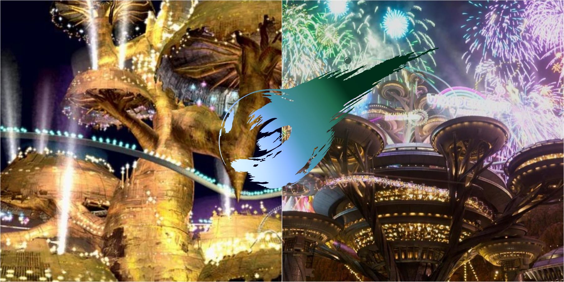 Final Fantasy 7 Gold Saucer Comparison