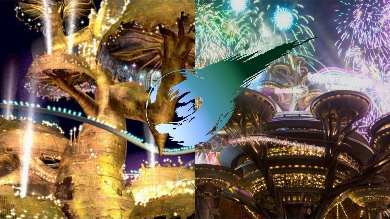 Final Fantasy 7 Gold Saucer Comparison