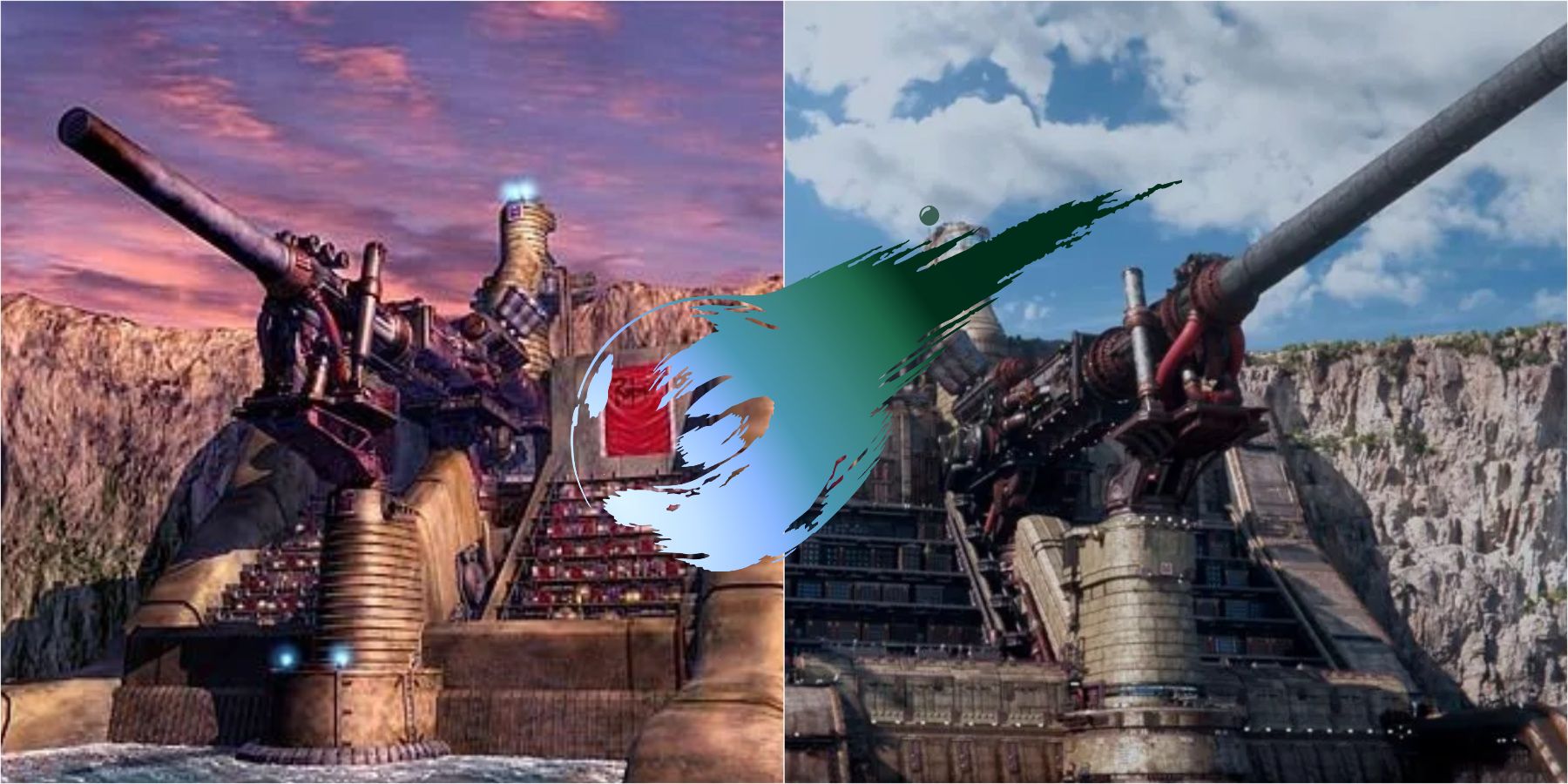 Final Fantasy 7 Junon Comparison