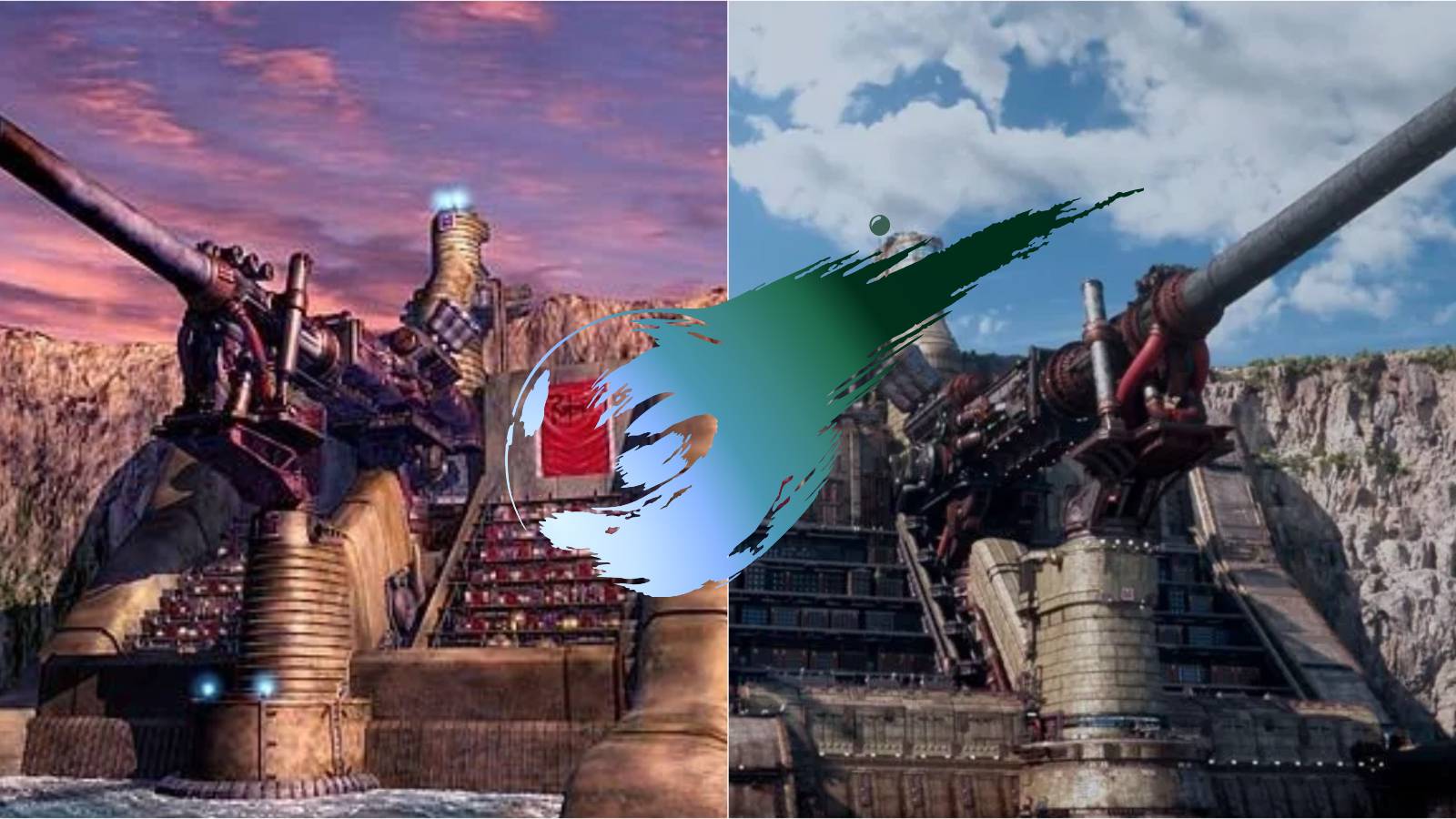 Final Fantasy 7 Junon Comparison