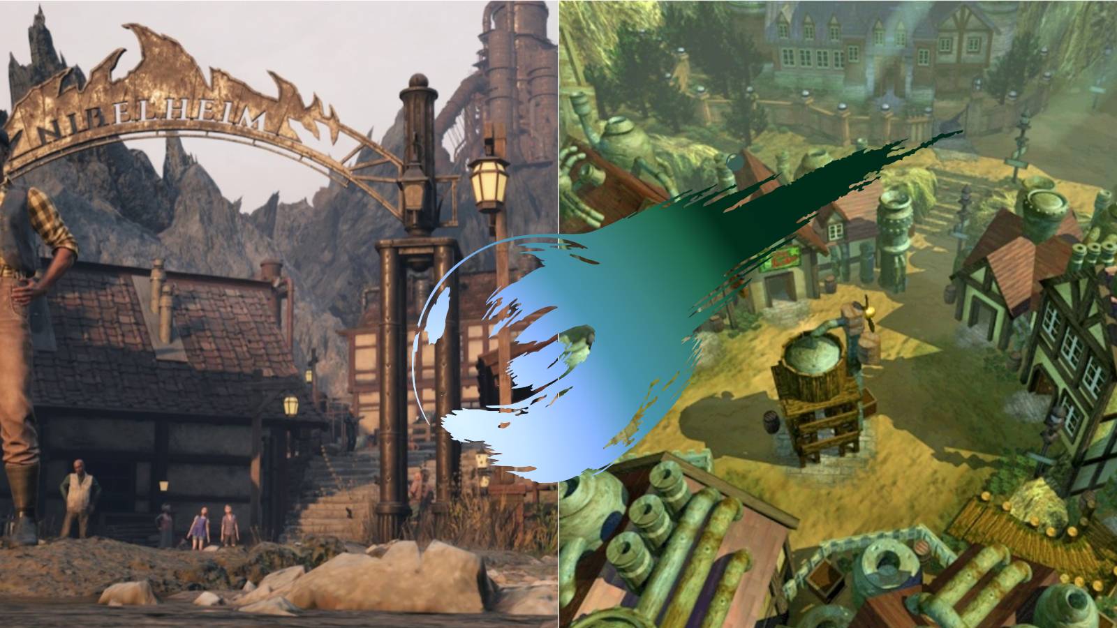 Final Fantasy 7 Nibelheim Comparison
