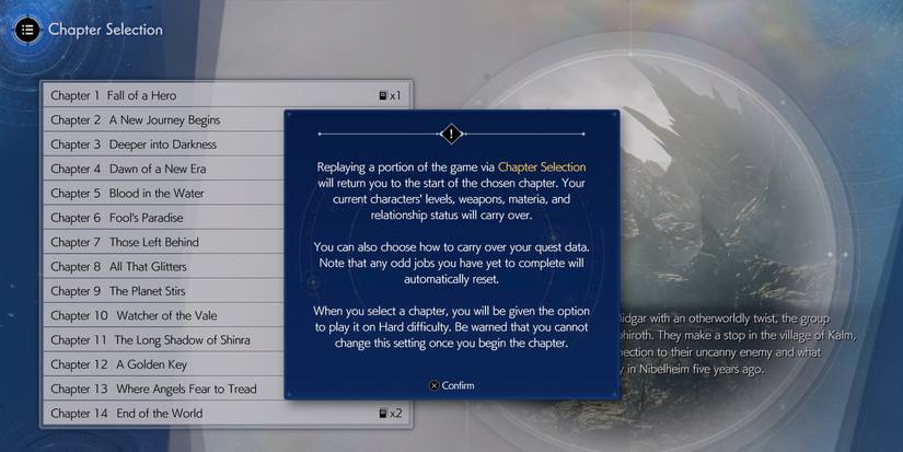 final-fantasy-7-rebirth-chapter-selection