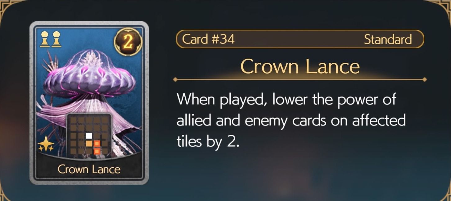 Final Fantasy 7 Rebirth - Crown Lance
