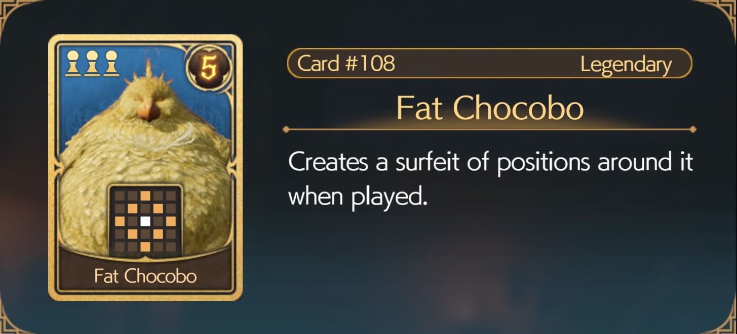 Final Fantasy 7 Rebirth - Fat Chocobo