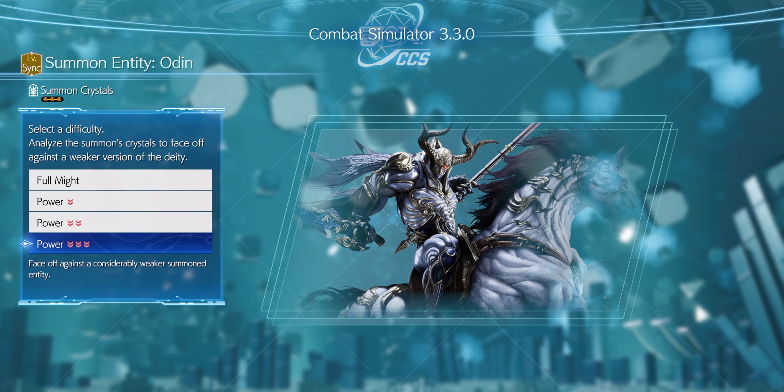 final-fantasy-7-rebirth-odin-combat-sim