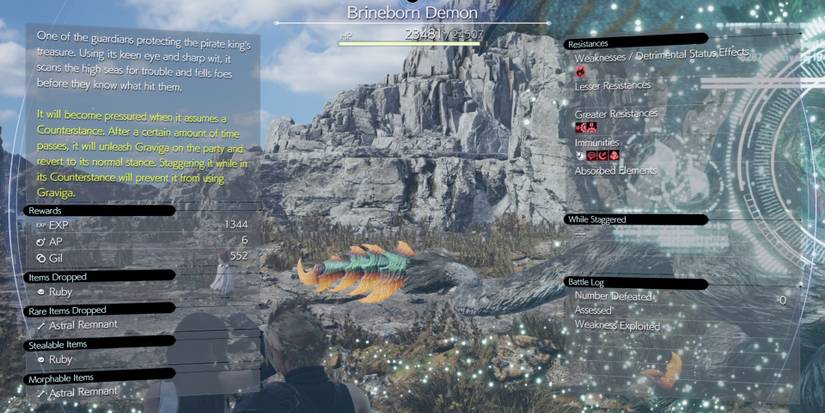 final-fantasy-7-rebirth-pirate-kings-treasure-brineborn-demon-weaknesses