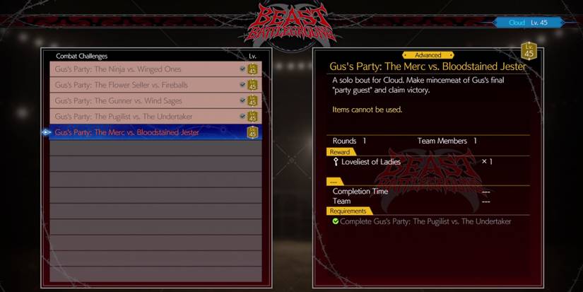 final-fantasy-7-rebirth-sand-and-circuses-beast-battlegrounds