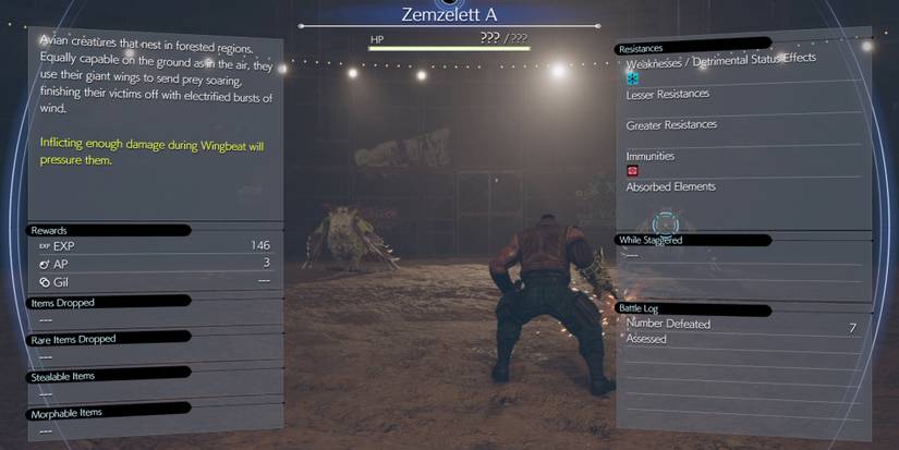 final-fantasy-7-rebirth-sand-and-circuses-zemzelett-weakness