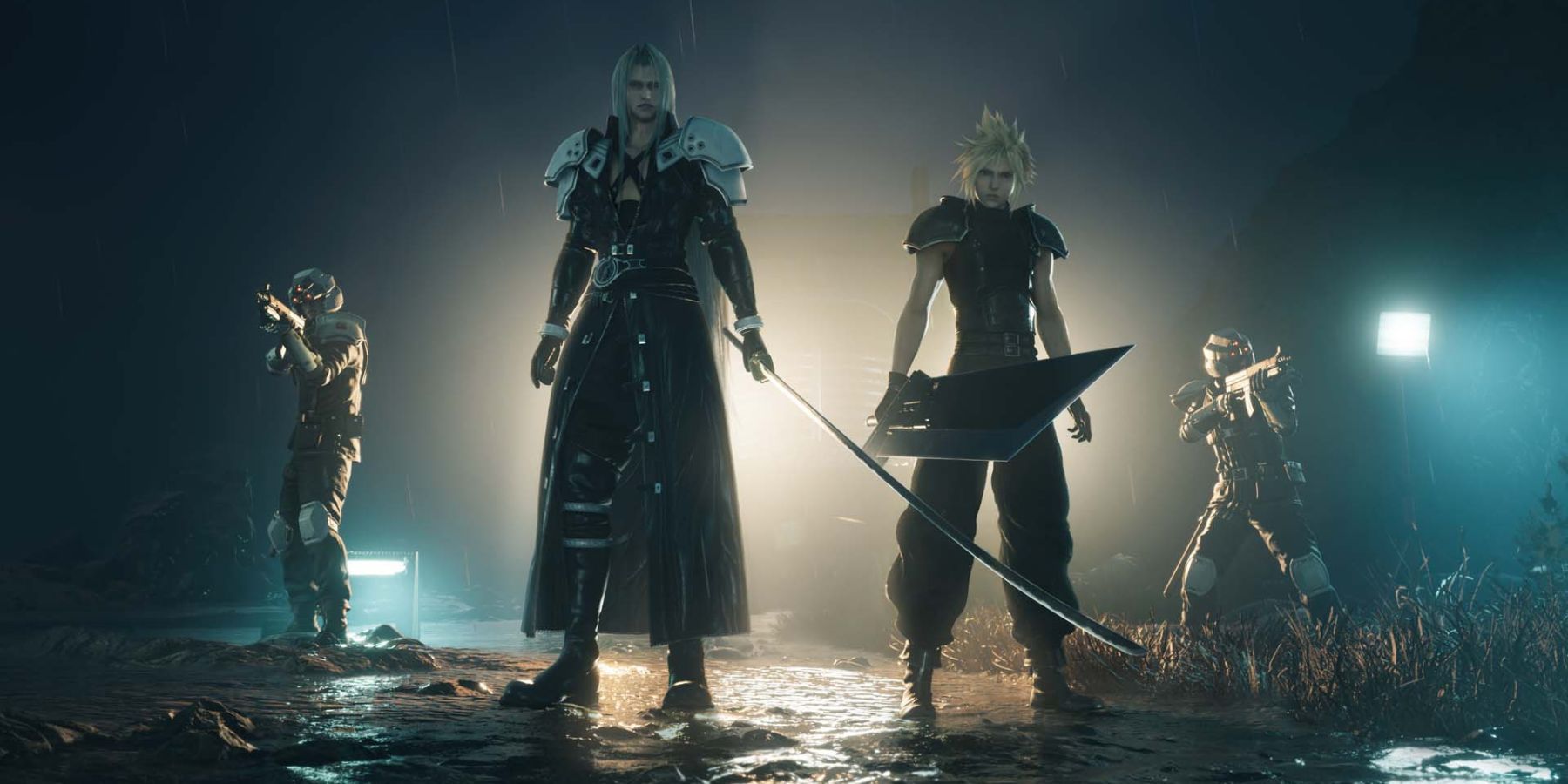 Sephiroth and Cloud in Final Fantasy 7 Rebirth 