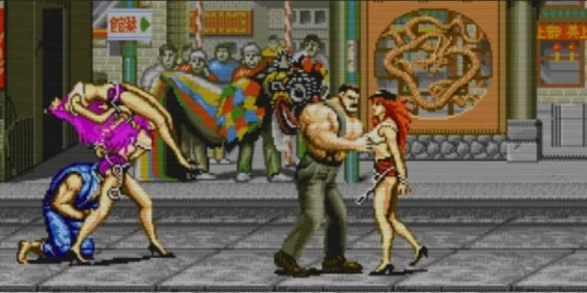 Final Fight Arcade Haggar, Poison, Roxy