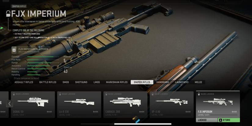 FJX Imperium Sniper Rifle  Call of Duty Warzone Mobile