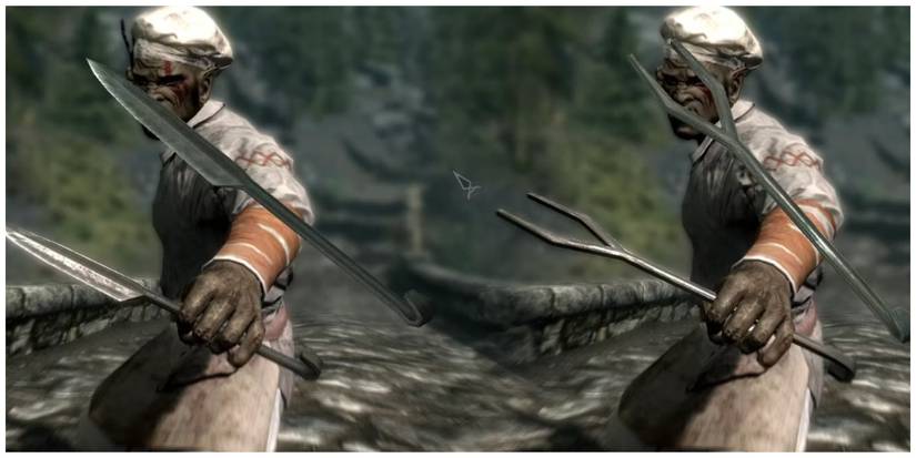 fork and knife skyrim