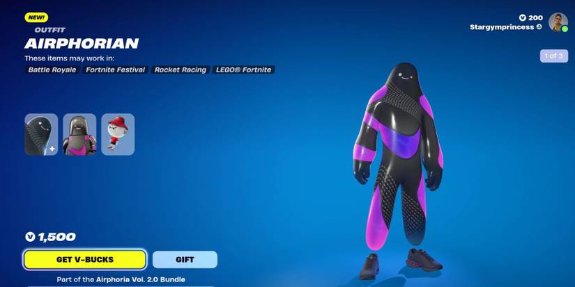 fortnite airphorian skin