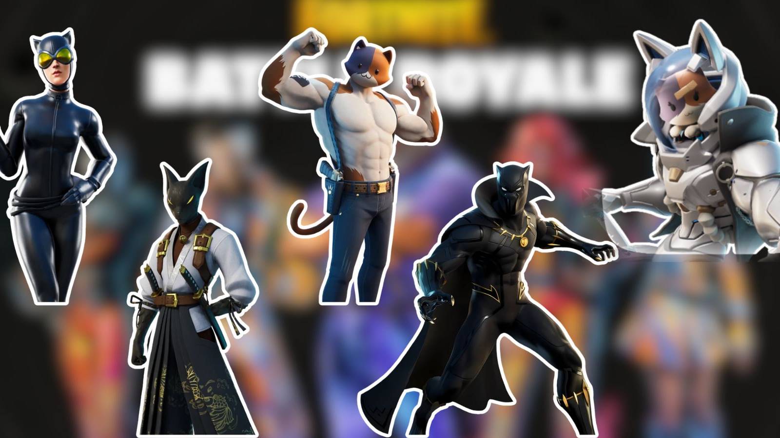 fortnite cat skins