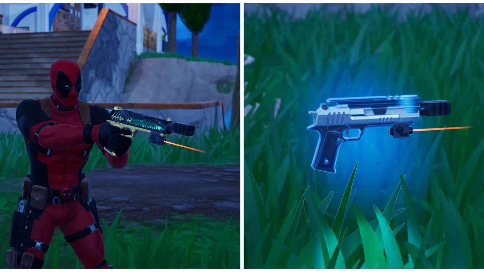 using the hand cannon and finding it as floor loot