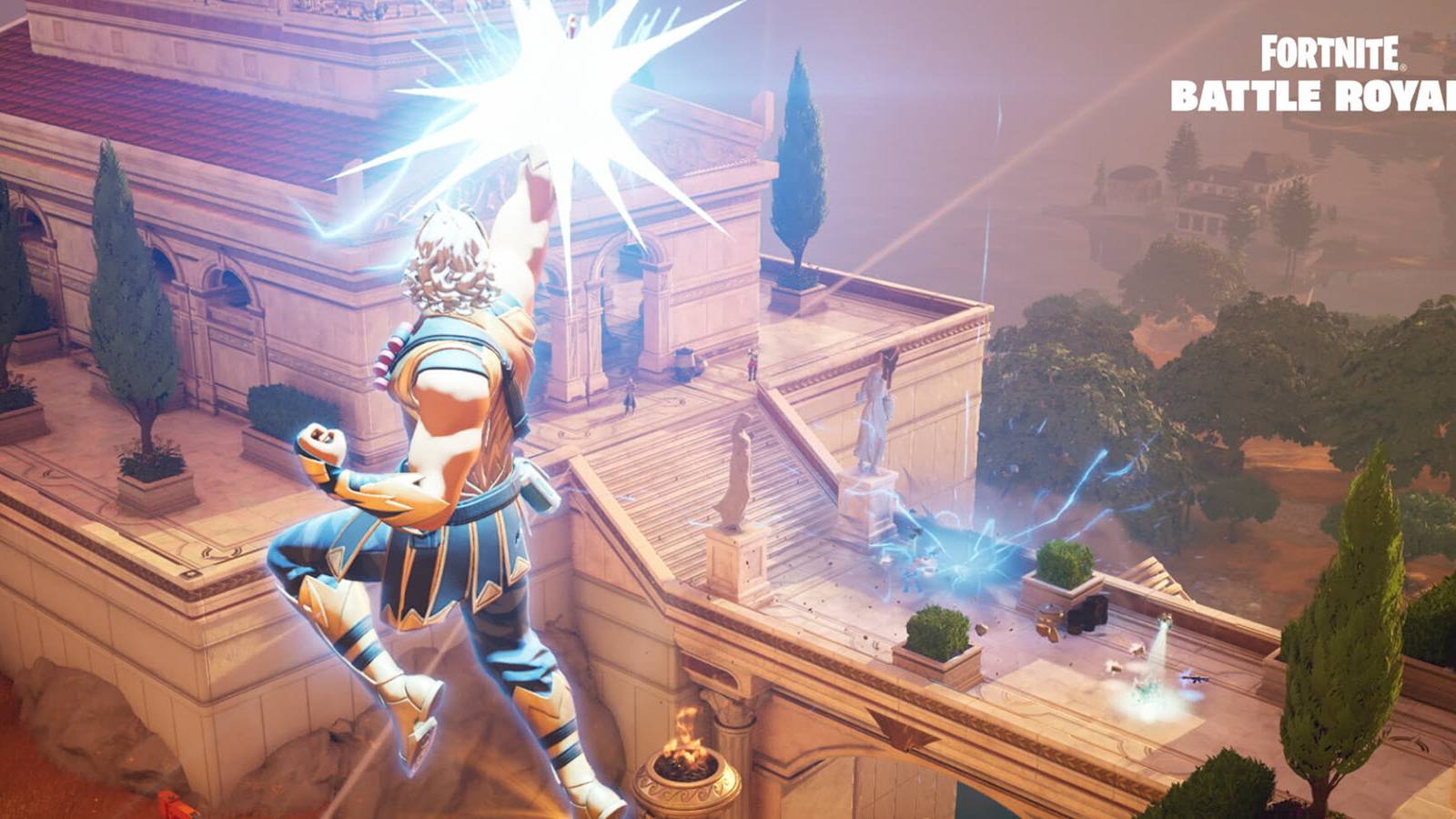 fortnite zeus lightning bolts