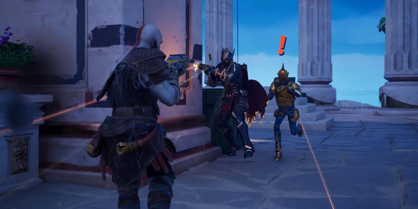 kratos vs ares and minions