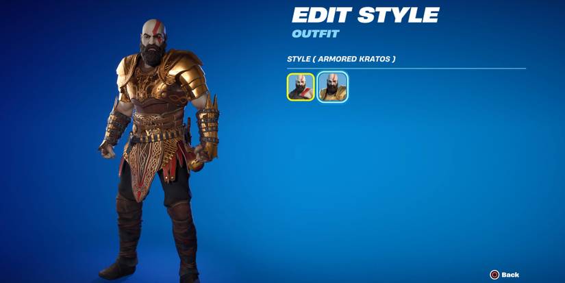 armored kratos style