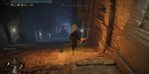 Fringefolk Hero's Grave in Elden Ring