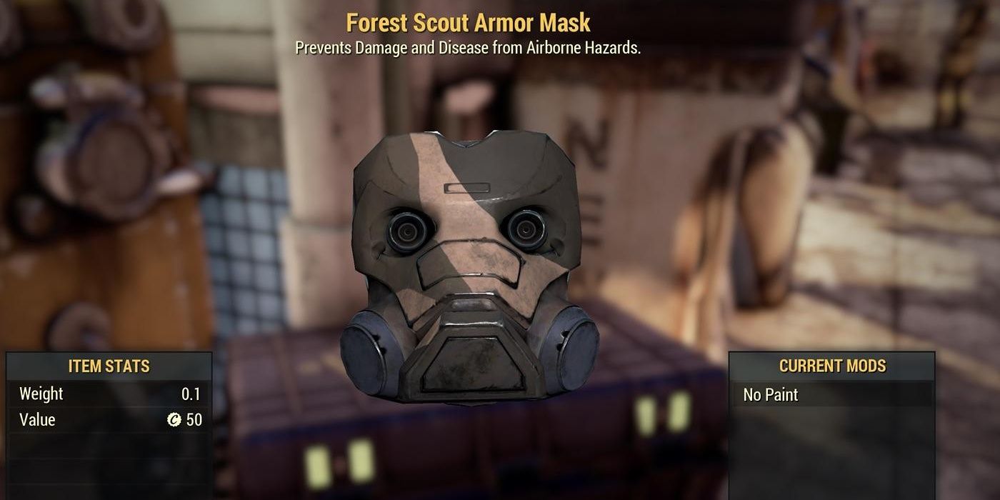FSA Mask Fallout 76