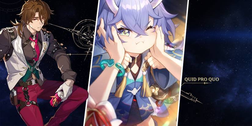 gallagher using quid pro quo light cone in honkai star rail