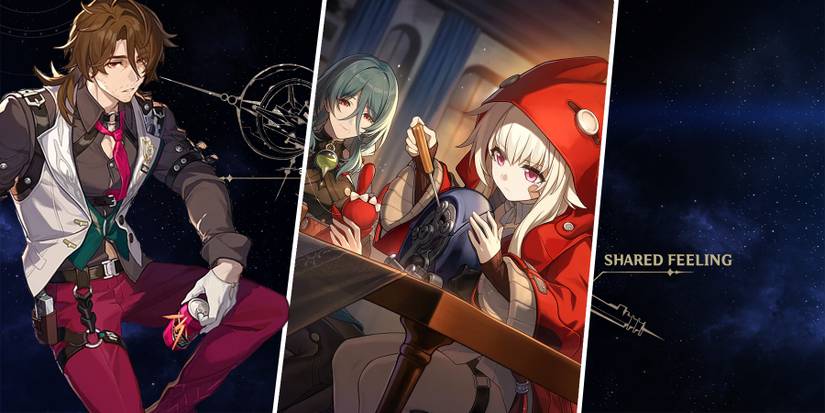 gallagher using shared feeling light cone in honkai star rail