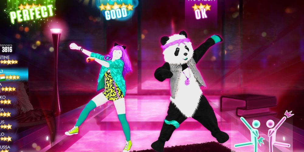 Gameplay of Just Dance 2014.