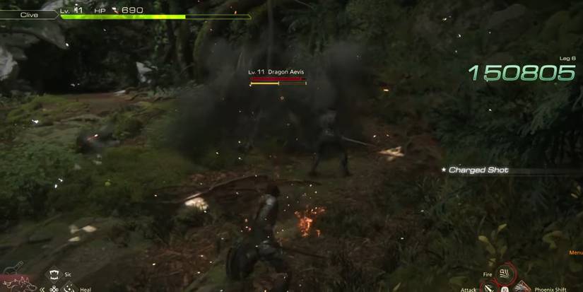 Final Fantasy 16 Arena Gameplay in Greatwood Stage