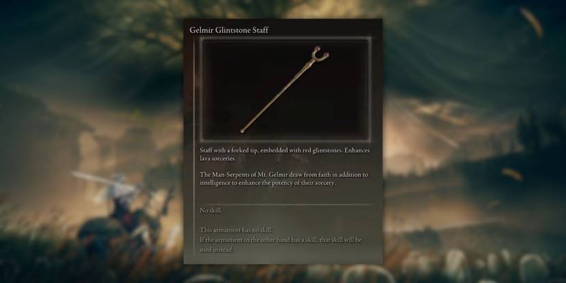 Gelmir Glintstone Staff in Elden Ring