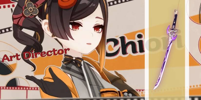 Genshin Impact Chiori and Mistsplitter Reforged