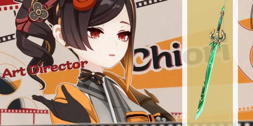 Genshin Impact Chiori and Primordial Jade Cutter