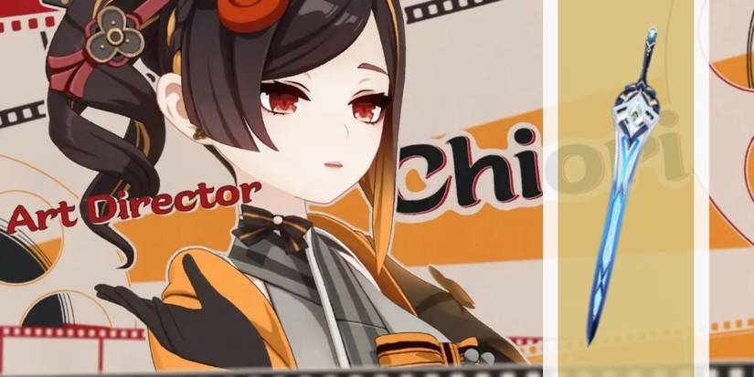 Genshin Impact Chiori and Wolf-Fang