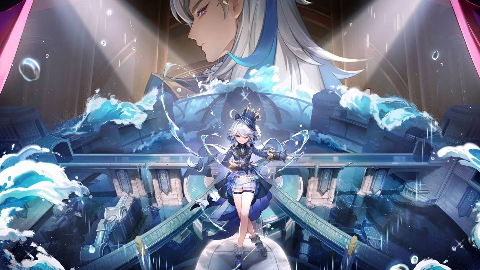 Genshin Impact Furina and Neuvillette