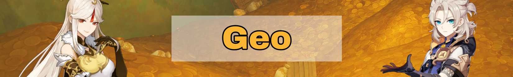 an image of a giant pile of mora from the secret summer paradise with albedo and ningguang superimposed and text that says geo