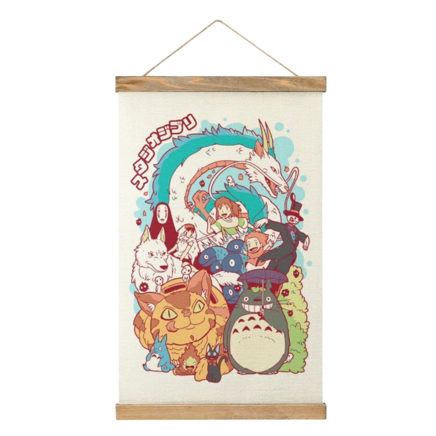 Ghibli Hanging Poster 