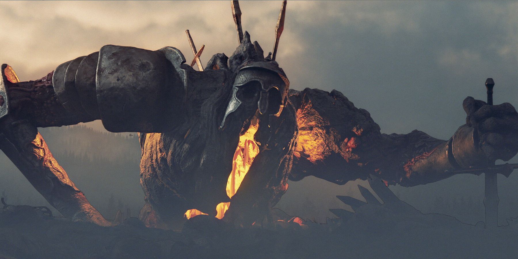 Giant monster from GreedFall 2