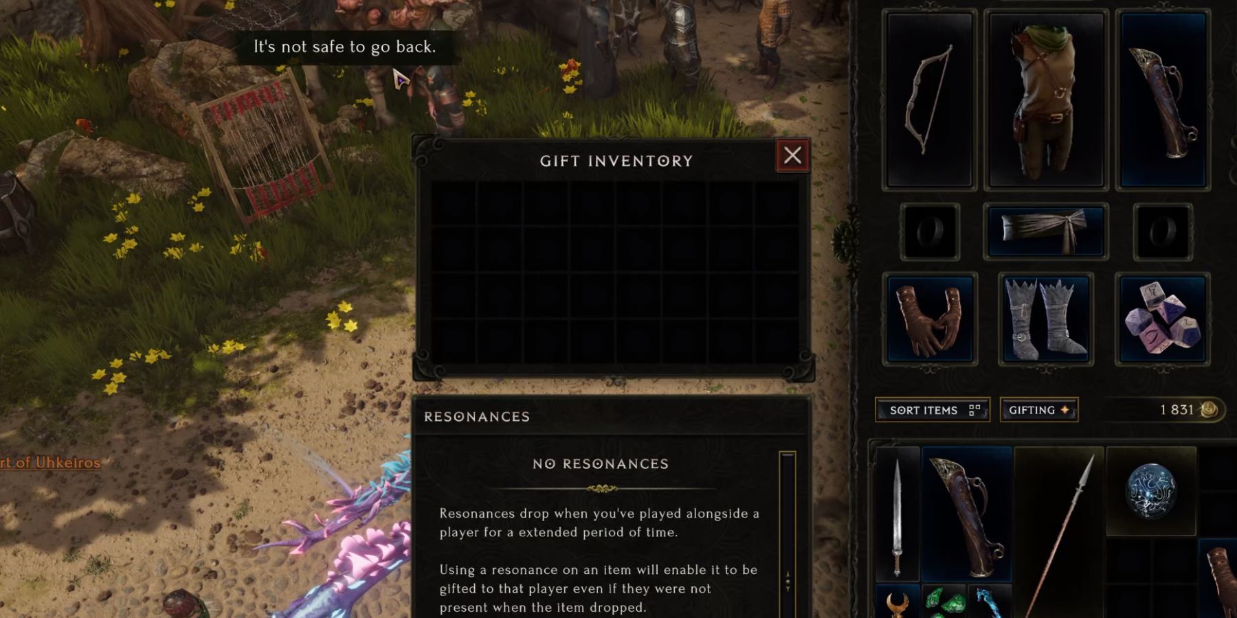 Gift Inventory in Last Epoch