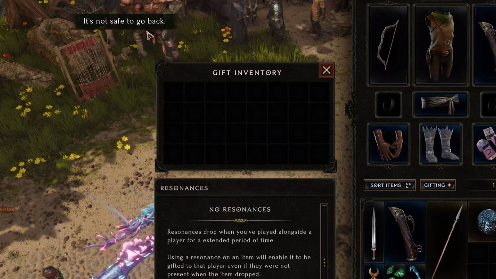 Gift Inventory in Last Epoch