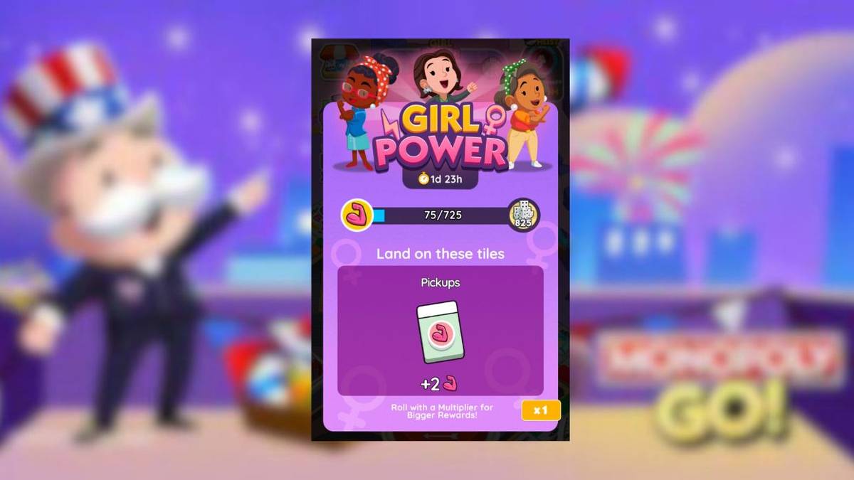 girl power rewards monopoly go