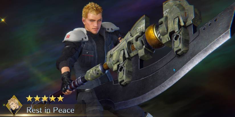 Glenn and Rest in Peace in Final Fantasy 7 Ever Crisis