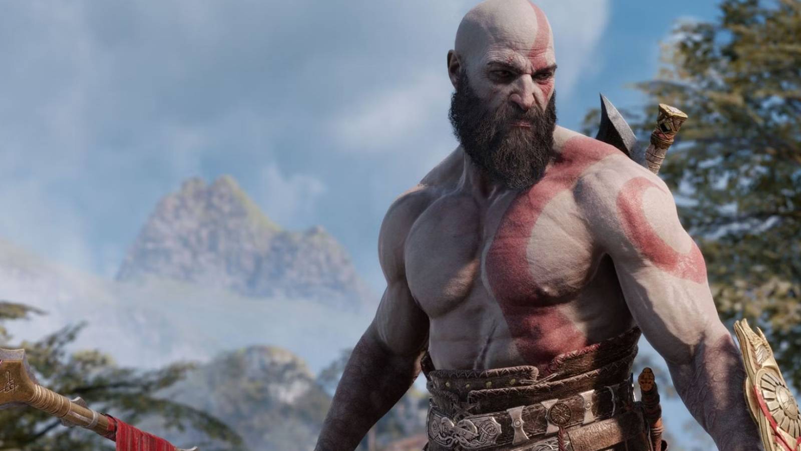 god of war ragnarok kratos spear