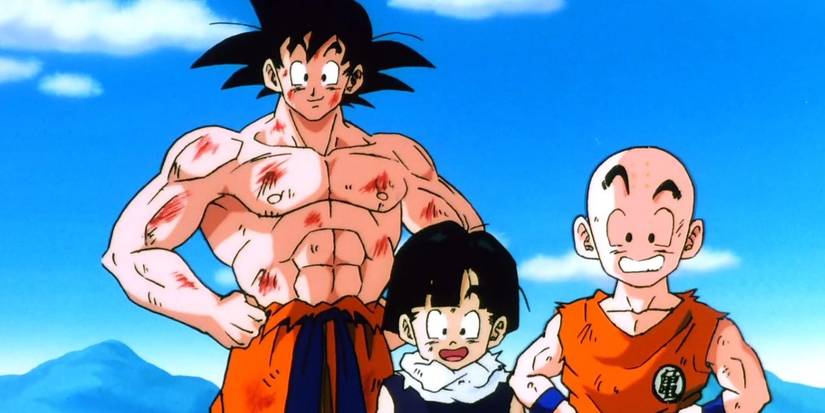 Goku, Krillin and Gohan